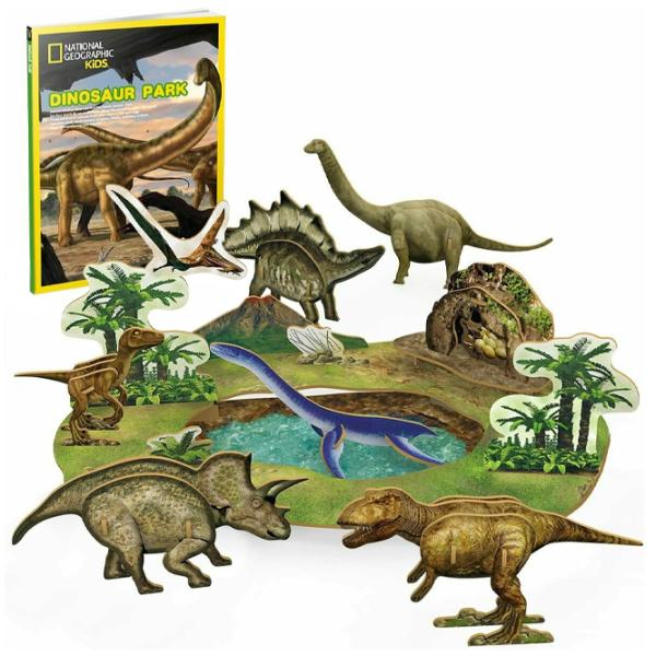 Puzzle 3D CubicFun DINOSAUR PARK 6+/ Numărul de piese: 43 photo 3 Puzzle 3D CubicFun DINOSAUR PARK 6+/ Numărul de piese: 43 photo 3