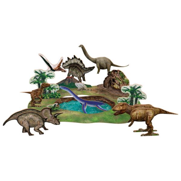 Puzzle 3D CubicFun DINOSAUR PARK 6+/ Numărul de piese: 43 photo 4 Puzzle 3D CubicFun DINOSAUR PARK 6+/ Numărul de piese: 43 photo 4