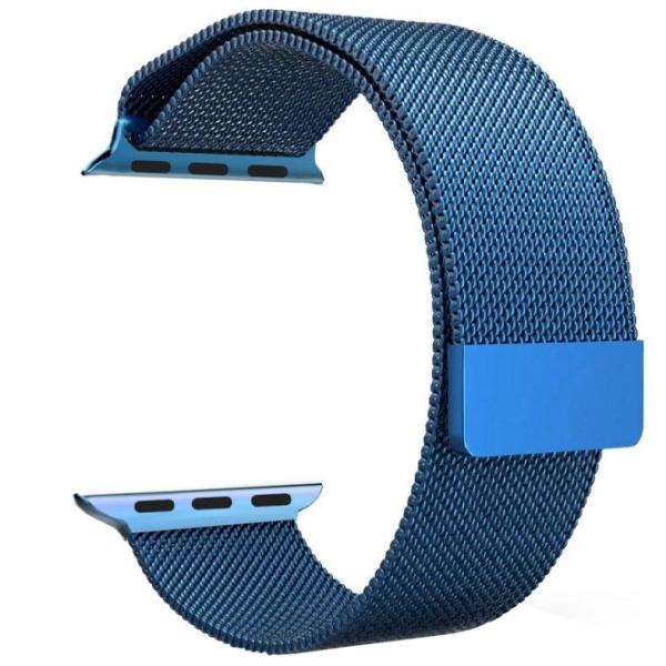 Ремень Apple Watch Milanese Loop Steel/ 38/ 40 мм/ Синий Светлый photo 2