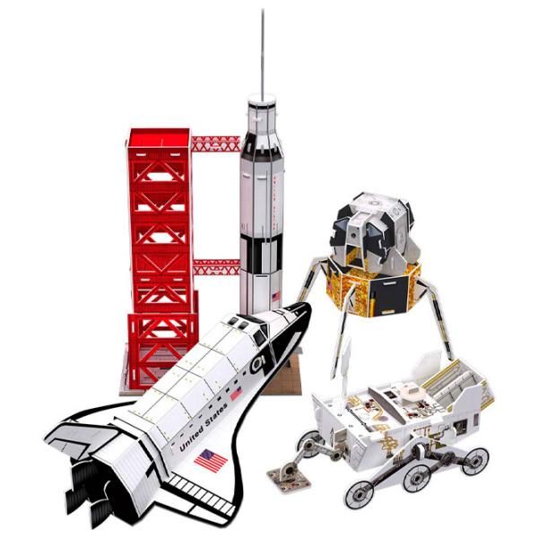 Пазл 3D CubicFun SPACE MISSION 6+/ Количество деталей: photo 3 Пазл 3D CubicFun SPACE MISSION 6+/ Количество деталей: photo 3