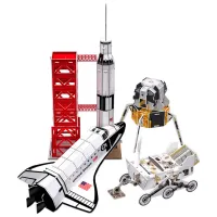Пазл 3D CubicFun SPACE MISSION 6+/ Количество деталей: photo 3