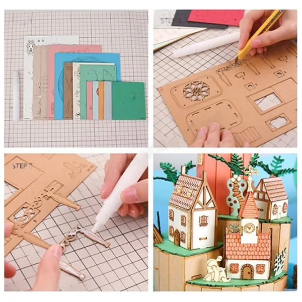 Пазл 3D CubicFun MUSIC BOX SUMMER ISLAND 6+/ Количество деталей: 10 photo 4