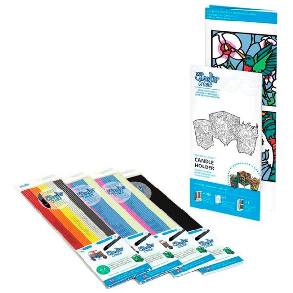 Набор филамента 3Doodler Start Activity Kit Create Подсвечник Разноцветный photo 2