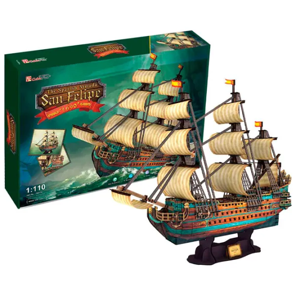 Пазл 3D CubicFun The San Felipe 6+/ Количество деталей: 248 photo 2