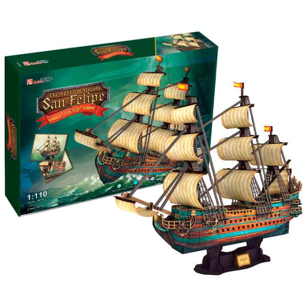 Пазл 3D CubicFun The San Felipe 6+/ Количество деталей: 248 photo 2