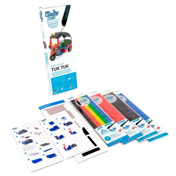 Набор филамента 3Doodler Start Activity Kit Create Tuk Tuk Разноцветный photo 2