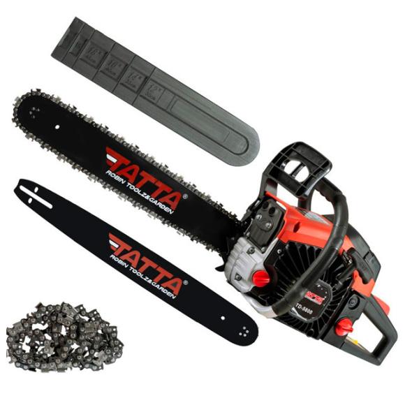 Fierăstrău cu lanţ Tatta TD 5800 pe benzină/ Black photo 3