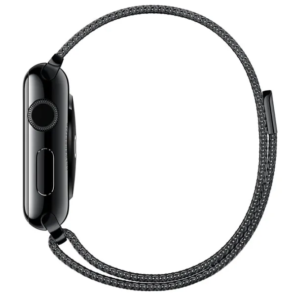 Ремень Apple Watch Milanese Loop Steel/ 42/ 44 мм/ Черный photo 4 Ремень Apple Watch Milanese Loop Steel/ 42/ 44 мм/ Черный photo 4