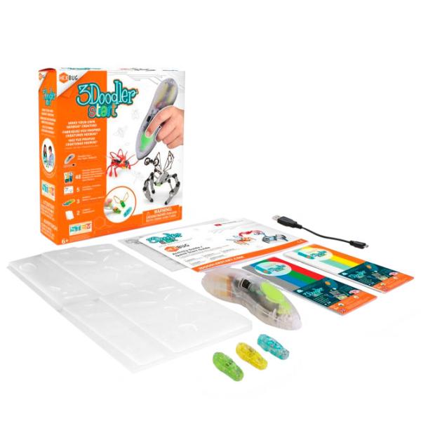 Набор филамента 3Doodler Start Activity Kit MicroRobotica HexBug Разноцветный photo 2