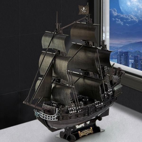 Пазл 3D CubicFun Queen Annes Revenge Led 12+/ Количество деталей: 293 photo 4