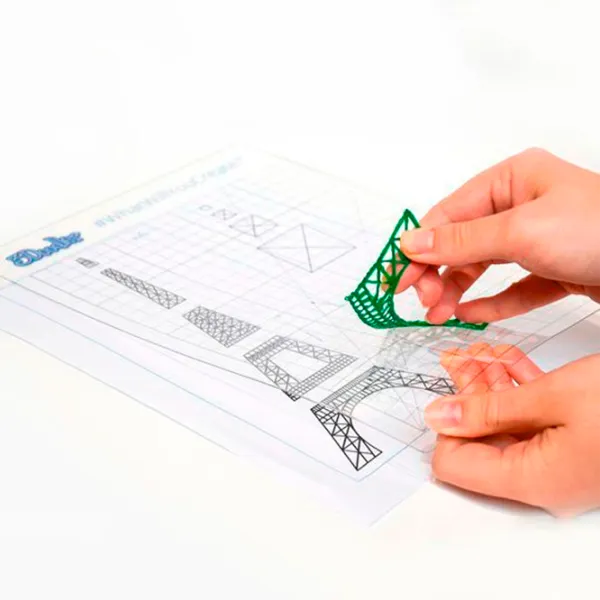 Трафарет для чертежа 3Doodler Create Белый photo 3