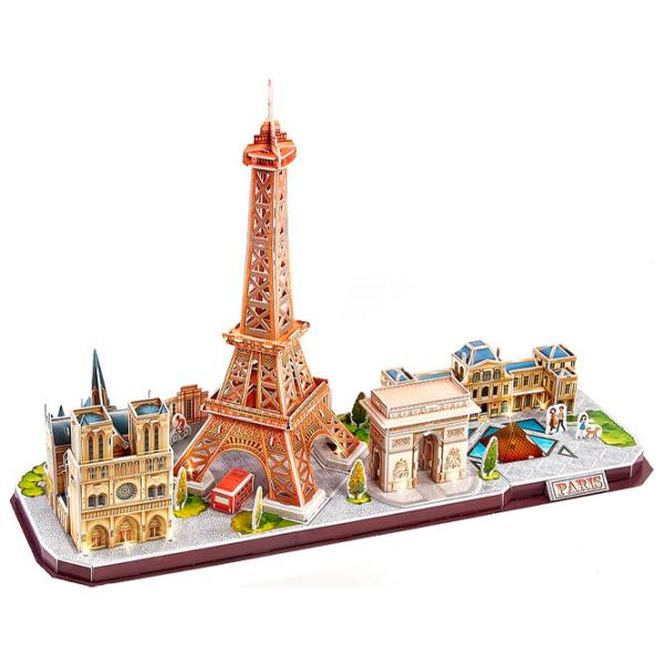 Пазл 3D CubicFun Paris (Led) 6+/ Количество деталей: 115 photo 3