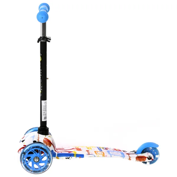 Trotinetă pentru copii cu trei roți Lorelli Mini (10390010003) 20 kg/ Tracery photo 2