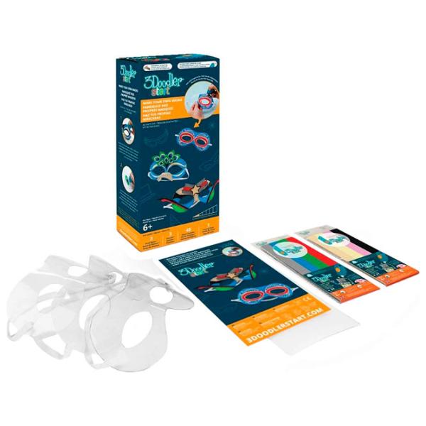Набор филамента 3Doodler Start Activity Kit Маска Разноцветный photo 2