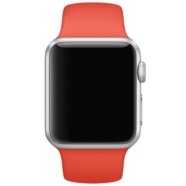 Curelușă Apple Watch S/ M & M/ L Silicon/ 38/ 40 mm/ Orange Pine photo 2 Curelușă Apple Watch S/ M & M/ L Silicon/ 38/ 40 mm/ Orange Pine photo 2