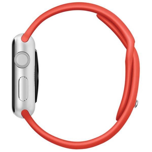 Curelușă Apple Watch S/ M & M/ L Silicon/ 38/ 40 mm/ Orange Pine photo 4 Curelușă Apple Watch S/ M & M/ L Silicon/ 38/ 40 mm/ Orange Pine photo 4