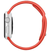 Curelușă Apple Watch S/ M & M/ L Silicon/ 38/ 40 mm/ Orange Pine photo 4