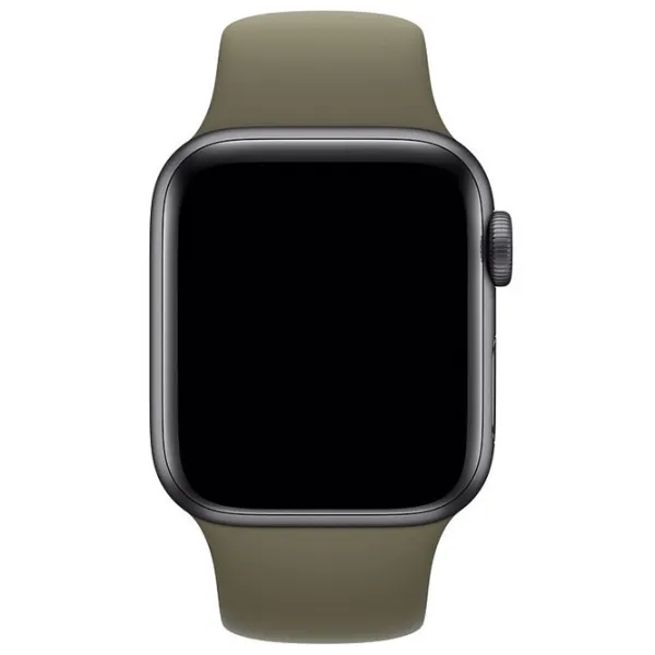 Curelușă Apple Watch S/ M & M/ L Silicon/ 38/ 40 mm/ Khaki photo 3 Curelușă Apple Watch S/ M & M/ L Silicon/ 38/ 40 mm/ Khaki photo 3