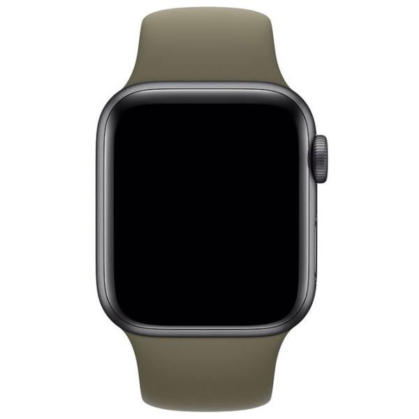 Curelușă Apple Watch S/ M & M/ L Silicon/ 38/ 40 mm/ Khaki photo 3 Curelușă Apple Watch S/ M & M/ L Silicon/ 38/ 40 mm/ Khaki photo 3