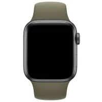 Curelușă Apple Watch S/ M & M/ L Silicon/ 38/ 40 mm/ Khaki photo 3