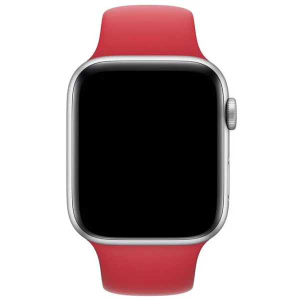 Curelușă Apple Watch S/ M & M/ L Silicon/ 38/ 40 mm/ Begonia red Begonia photo 2