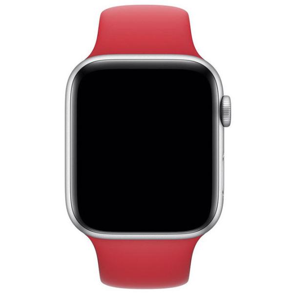 Curelușă Apple Watch S/ M & M/ L Silicon/ 38/ 40 mm/ Begonia red Begonia photo 2