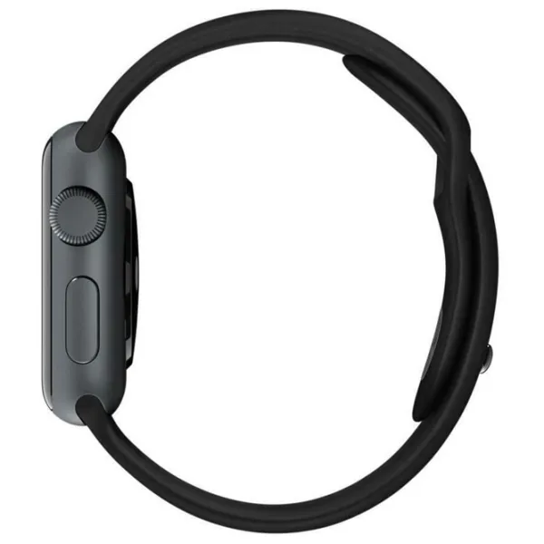 Curelușă Apple Watch S/ M & M/ L Silicon/ 42/ 44 mm/ Black photo 2 Curelușă Apple Watch S/ M & M/ L Silicon/ 42/ 44 mm/ Black photo 2