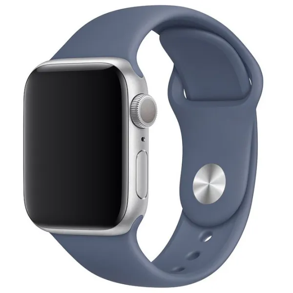 Curelușă Apple Watch S/ M & M/ L Silicon/ 42/ 44 mm/ Blue Alaskan photo 2 Curelușă Apple Watch S/ M & M/ L Silicon/ 42/ 44 mm/ Blue Alaskan photo 2