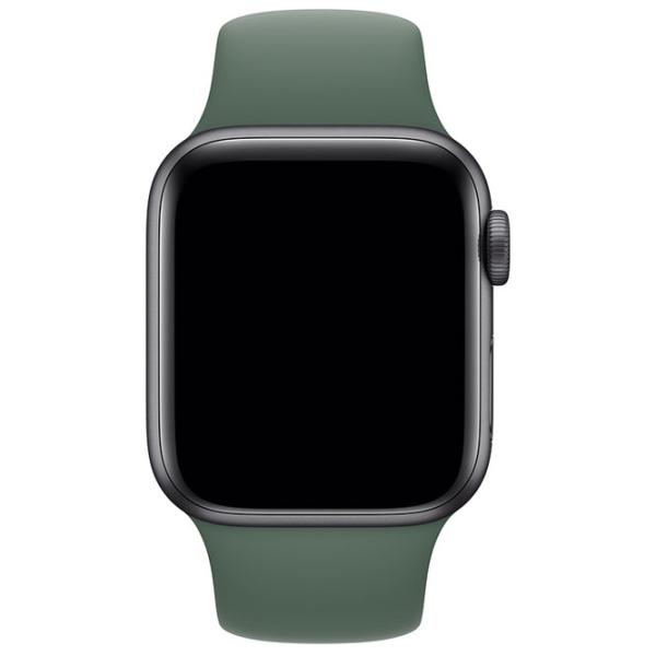 Curelușă Apple Watch S/ M & M/ L Silicon/ 42/ 44 mm/ Green Army photo 2 Curelușă Apple Watch S/ M & M/ L Silicon/ 42/ 44 mm/ Green Army photo 2