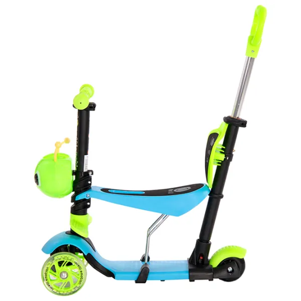 Trotinetă pentru copii cu trei roți Lorelli Smart Plus (10390030006) 20 kg/ Blue photo 2