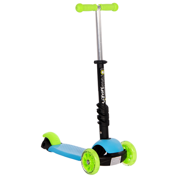Trotinetă pentru copii cu trei roți Lorelli Smart Plus (10390030006) 20 kg/ Blue photo 6