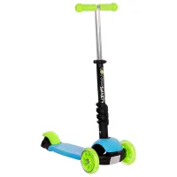 Trotinetă pentru copii cu trei roți Lorelli Smart Plus (10390030006) 20 kg/ Blue photo 6