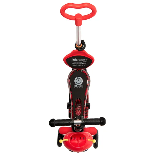 Trotinetă pentru copii cu trei roți Lorelli Smart Plus (10390020013) 20 kg/ Red photo 4