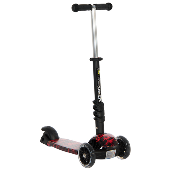 Trotinetă pentru copii cu trei roți Lorelli Smart Plus (10390020013) 20 kg/ Red photo 6