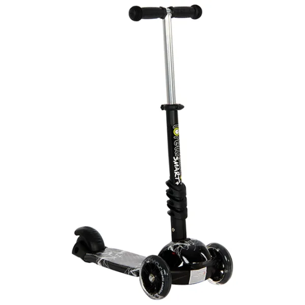 Trotinetă pentru copii cu trei roți Lorelli Smart Plus (10390020015) 20 kg/ Black photo 6