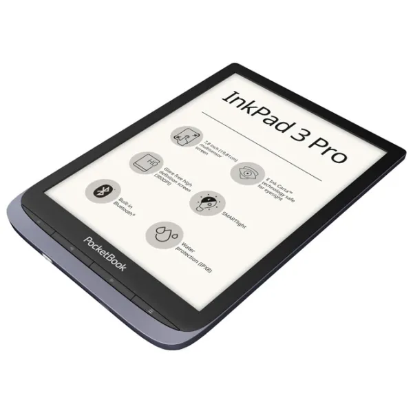 Carte electronică Pocketbook Inkpad 3 Pro 7.8"/ E-Ink Carta/ 16 GB/ Metallic Gray photo 4