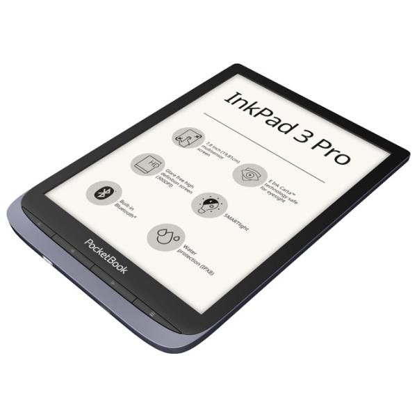 Carte electronică Pocketbook Inkpad 3 Pro 7.8"/ E-Ink Carta/ 16 GB/ Metallic Gray photo 4