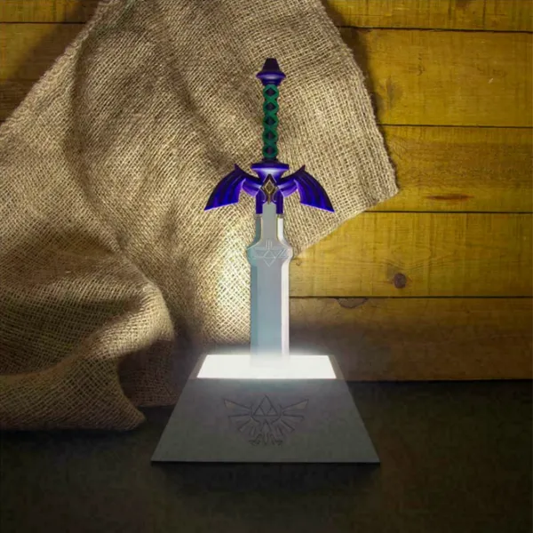 Настольная лампа фан Paladone Master Sword Lamp V2 Белый photo 4