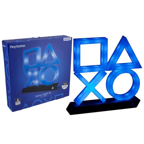Настольная лампа фан Paladone Playstation Icons Light PS5 XL Черный photo 2 Настольная лампа фан Paladone Playstation Icons Light PS5 XL Черный photo 2