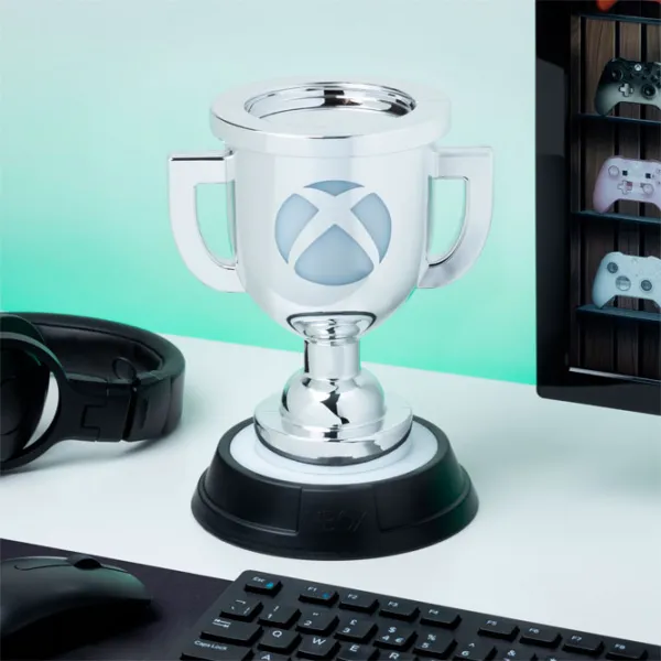 Настольная лампа фан Paladone Xbox Achievement Серебристый photo 4