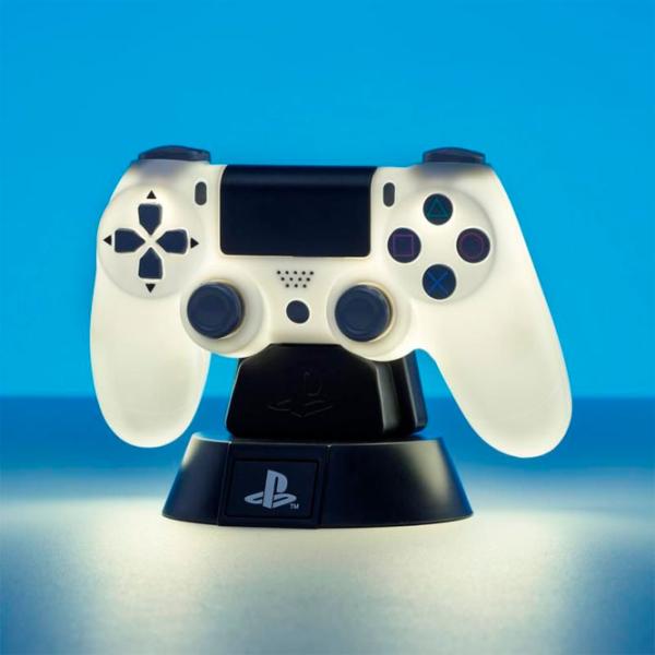 Настольная лампа фан Paladone DualShock 4 Controller Icon V2 Белый photo 4 Настольная лампа фан Paladone DualShock 4 Controller Icon V2 Белый photo 4