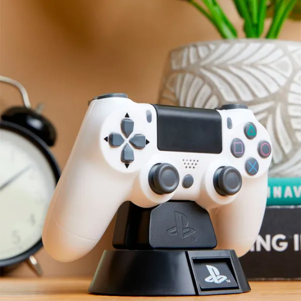 Настольная лампа фан Paladone DualShock 4 Controller Icon V2 Белый photo 5 Настольная лампа фан Paladone DualShock 4 Controller Icon V2 Белый photo 5