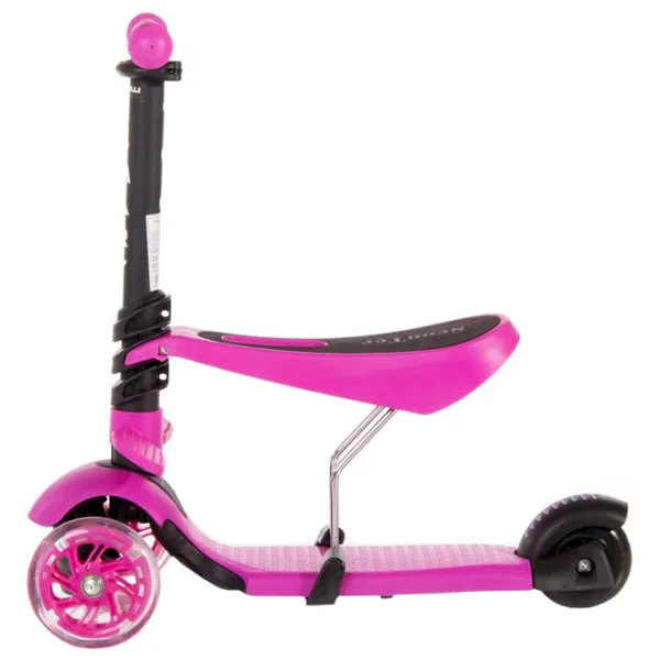 Trotinetă pentru copii cu trei roți Lorelli SMART (10390020004) 20 kg/ Pink photo 2
