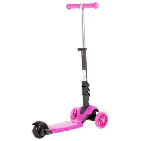 Trotinetă pentru copii cu trei roți Lorelli SMART (10390020004) 20 kg/ Pink photo 3