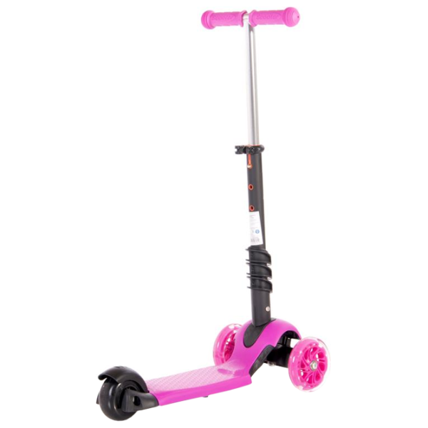 Trotinetă pentru copii cu trei roți Lorelli SMART (10390020004) 20 kg/ Pink photo 3
