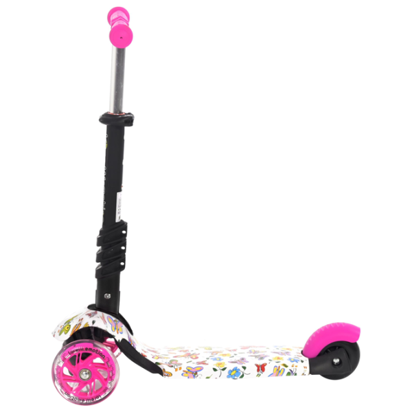 Trotinetă pentru copii cu trei roți Lorelli Smart (10390020011) 20 kg/ Pink photo 3