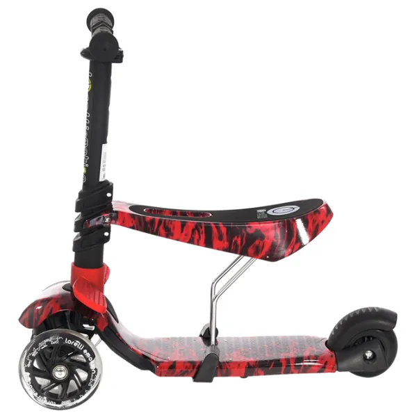 Trotinetă pentru copii cu trei roți Lorelli SMART (10390020013) 20 kg/ Red photo 2