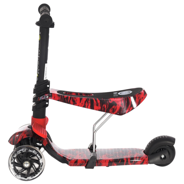 Trotinetă pentru copii cu trei roți Lorelli SMART (10390020013) 20 kg/ Red photo 2