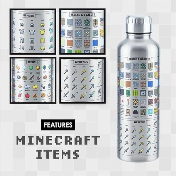 Sticlă pentru apă Fan Paladone PP7995MCF Silver photo 4