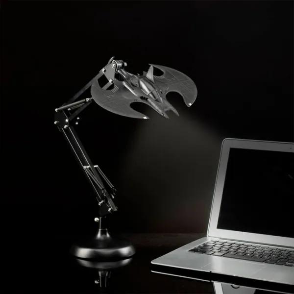 Lampă de masă fan Paladone Batwing Posable Desk V2 Black photo 2